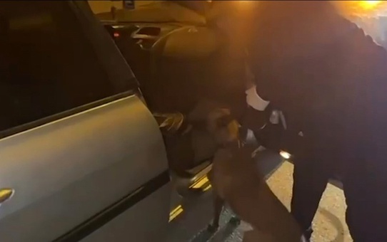 Gaziantep'te 2 araca yönelik operasyonda 1 kilo 50 gram sentetik kannabinoid bulundu
