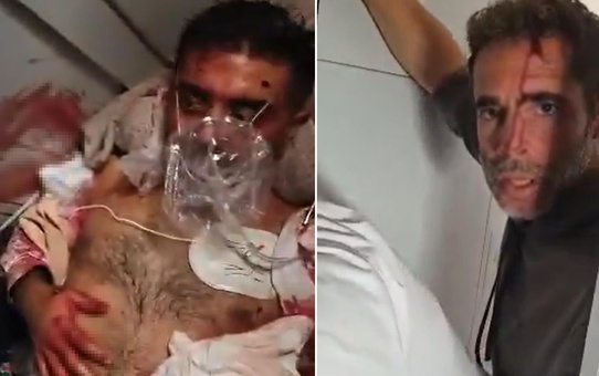 İsrail'e giden uçakta infial yaratacak görüntü! Kaptan pilotu defalarca bıçaklamış