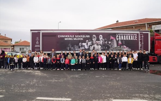 Çanakkale Savaşları Mobil Müzesi, Meriç Subaşı'da ziyarete açıldı