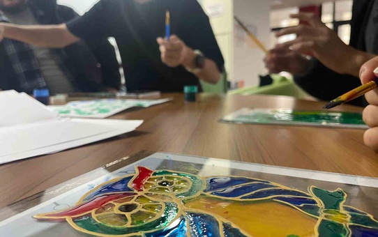 Muğla Menteşe'deki erkek öğrenci yurdunda sanat ve spor etkinlikleri yıl boyu sürecek