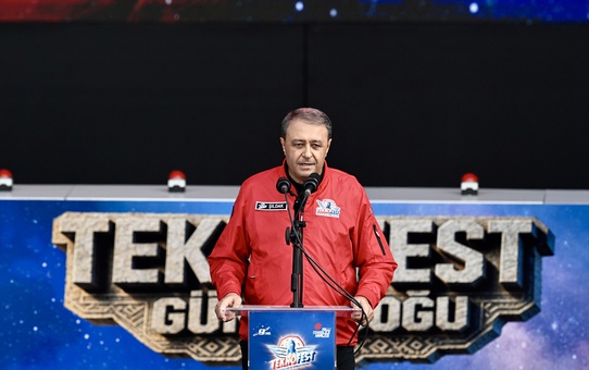 Sanayi ve Teknoloji Bakanı Kacır, TEKNOFEST Güneydoğu'nun açılışında konuştu: