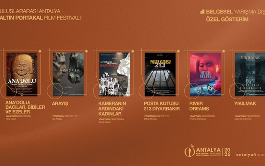 63. Altın Portakal'da yarışma dışı 3 kısa film, 6 belgesel 24-31 Ekim'de izlenecek