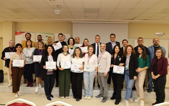 Samsun Atakum'da Green Pharmacy hareketliliğine 18 akademisyen ve öğretmen katıldı