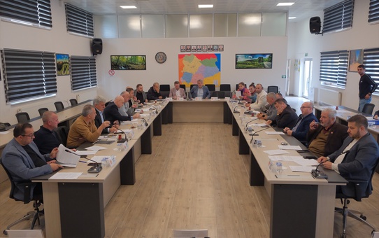 Kırklareli İl Genel Meclisi ekim ayı ikinci toplantısını Geriş başkanlığında yaptı