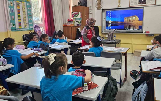 Muğla'da 35 ilkokul öğrencisine gıda kaybı ve israfı farkındalık eğitimi düzenlendi
