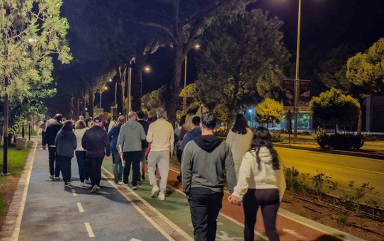 Muğla'da Dünya Kalp Günü yürüyüşünde Prof. Dr. Başaran haftada 5 gün yürüyüş önerdi