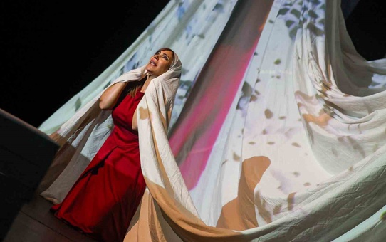 8. Maltepe Tiyatro Festivali'nde Gazzeli kadınların yaşam öyküleri sahnelendi