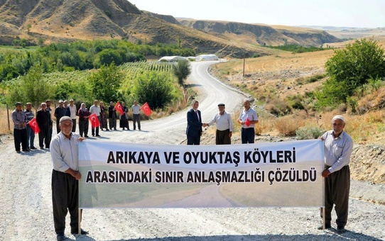 Batman Kozluk'ta Arıkaya ve Oyuktaş'ın arazi sınırı Valilik kararıyla netleşti