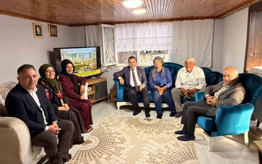 Akçakoca Kaymakamı Uzan, gazi Sağlam'a başsağlığı, Topaloğlu'na geçmiş olsun diledi