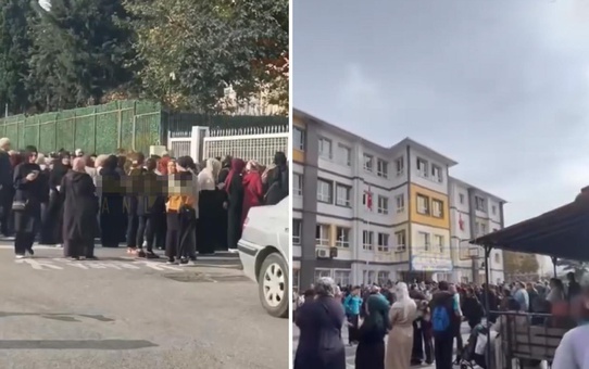 İlçeyi karıştıran fısıltı! Haberi alan veliler okula akın etti