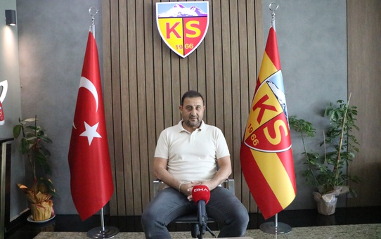 Sportif Direktör İçgül, 19 puanla averaj lideri Kayserispor'da istikrar istedi