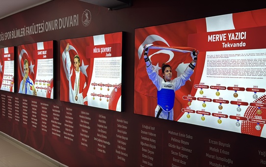 OMÜ'de milli sporcular için Onur Duvarı açılışına Mahmut Demir katıldı