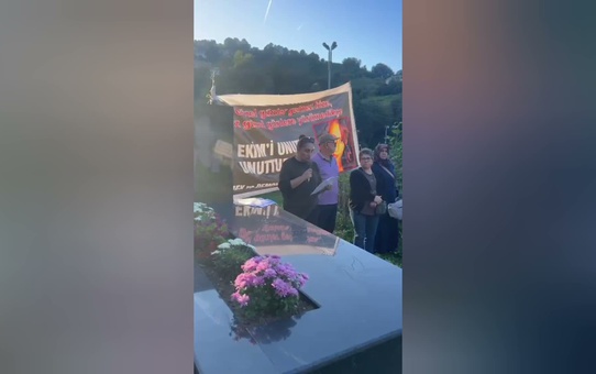 Ankara Gar Katliamı'nın 11. yılında Elif Kanlıoğlu Arhavi'de anıldı
