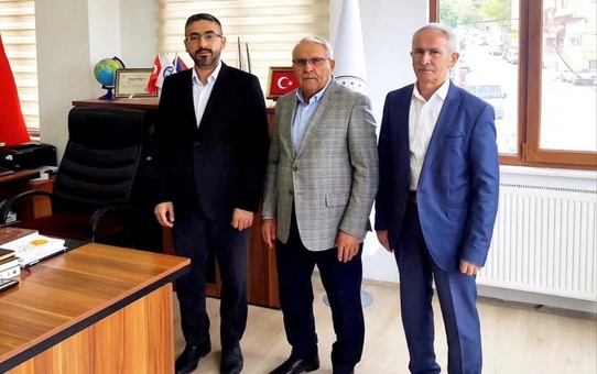 Göynücek Belediye Başkanı Şahin, müftülükte din görevlilerine teşekkür etti