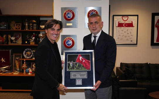 İbrahim Hacıosmanoğlu, Montella ile vedalaştı