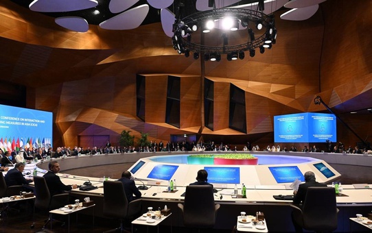 Aliyev, CICA zirvesinde Avrupa kurumlarını Ermenistan'ı cesaretlendirmekle suçladı