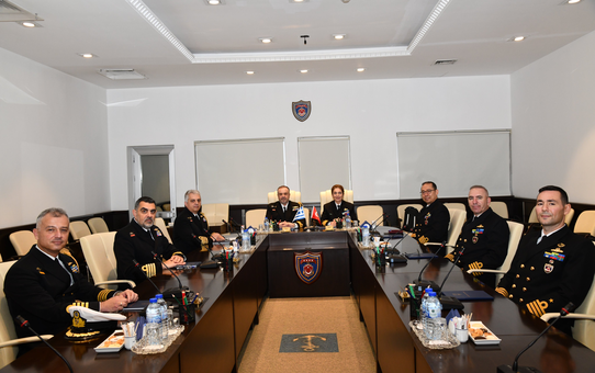 MSB, Yunan deniz heyetinin Koramiral Aydın'ı ziyaret ettiğini bildirdi