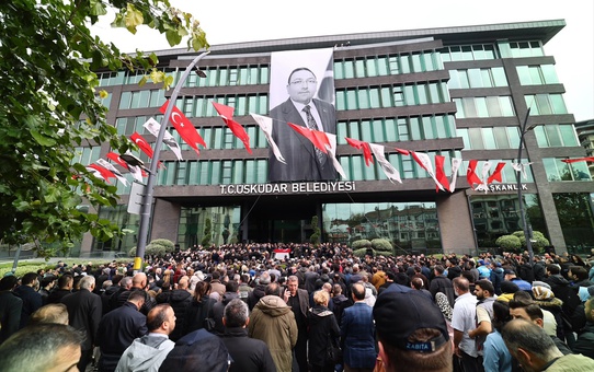 Kazada hayatını kaybeden Üsküdar Belediye Başkan Vekili Gültekin için dua edildi
