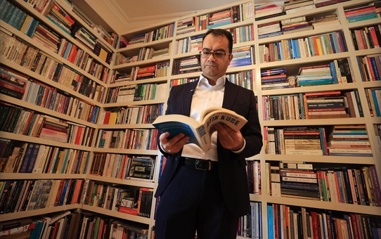 Kayseri'de Prof. Dr. Halil Tekiner'in kütüphanesi 40 bini aşkın kitaba ulaştı