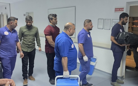 Şanlıurfa'da beyin ölümü sonrası 2 yaşındaki çocuğun organları 3 hastaya gönderildi