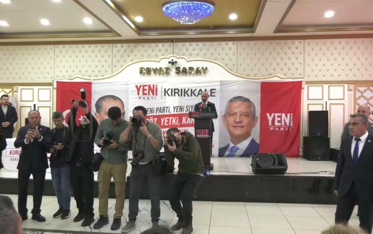 YENİ Parti Kırıkkale İl Başkanlığı ön seçimi... Özgür Özel: Devleti adaletle buluşturmaya geliyoruz