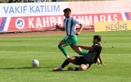 Kahramanmaraş İstiklalspor, Görkem Bitin'in iki golüyle Serikspor'u 4-1 yendi