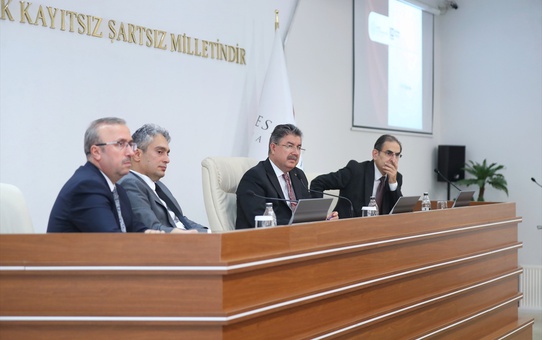 Eskişehir'de asayiş toplantısına başsavcı ve emniyet müdürü katıldı
