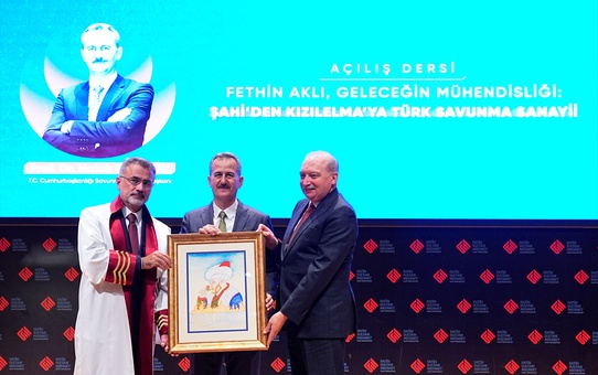 Savunma Sanayii Başkanı Görgün, FSMVÜ Akademik Yılı Açılış Töreni'nde konuştu:
