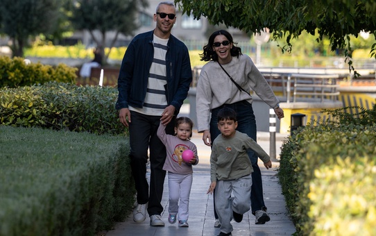 Yunus Özmusul, hentbol sayesinde tanıştığı eşiyle çocuklarını bu sporla büyütüyor