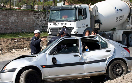 Eskişehir'de Trafik Kazası: 1 Yaralı