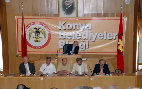Konya Belediyeler Birliği'nin Genel Kurulu Yapıldı