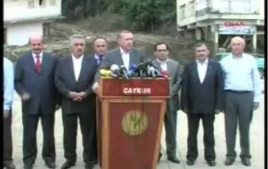 Başbakan Erdoğan Felaket Bölgesinde