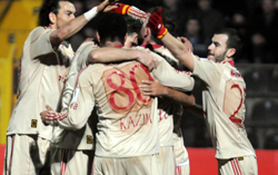 Gaziantepspor: 1 - Galatasaray: 1 (ilk Yarı)