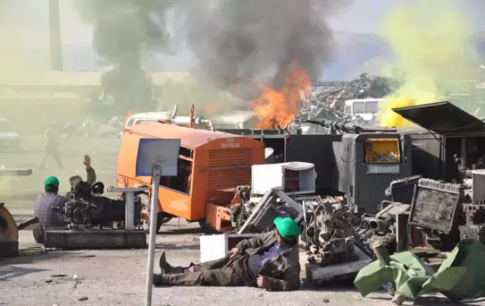 Umke Bölge Kamp Tatbikatı Gerçeğini Aratmadı