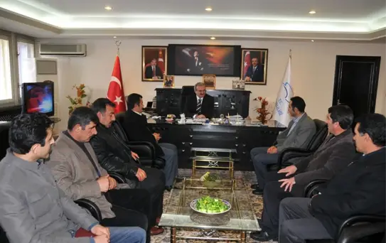 Damızlık Sığır Yetiştiricileri Birliği'nden Vali Karaloğlu'na Teşekkür Ziyareti