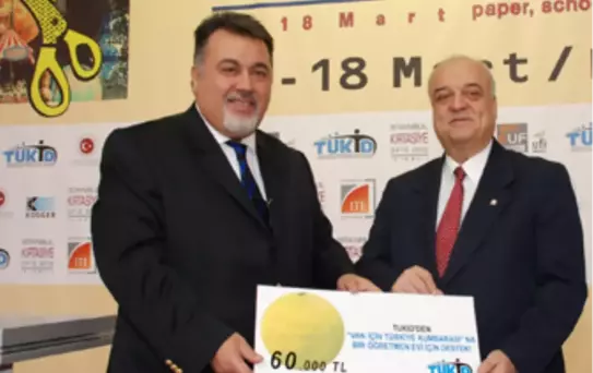 'Van İçin Türkiye Kumbarası'na TÜKİD'den Destek