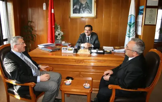 Gerede İlçe Müftüsü'nden Belediye Başkanına Ziyaret