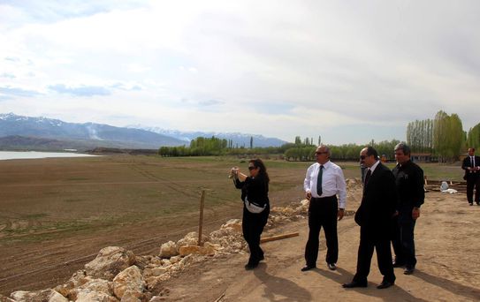 İller Bankası Sivas Bölge Müdürü Suşehri'nde İncelemelerde Bulundu