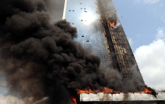 Polat Tower'daki Yangının Nedeni Elektrik Kontağı