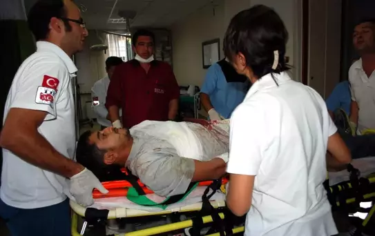 Salihli'de İş Kazası