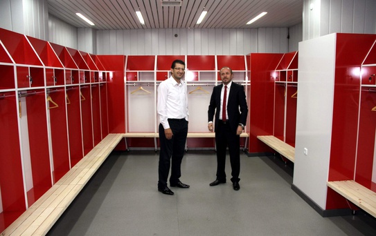 Samsunspor'dan Teşekkür Plaketi