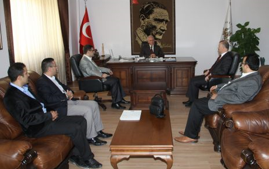 Başkan Akkaya'ya Ziyaret
