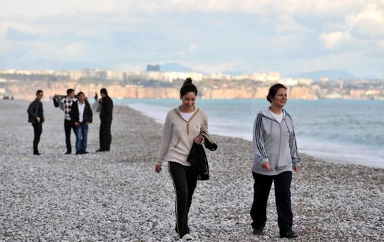 Antalya'da Sıcak Hava
