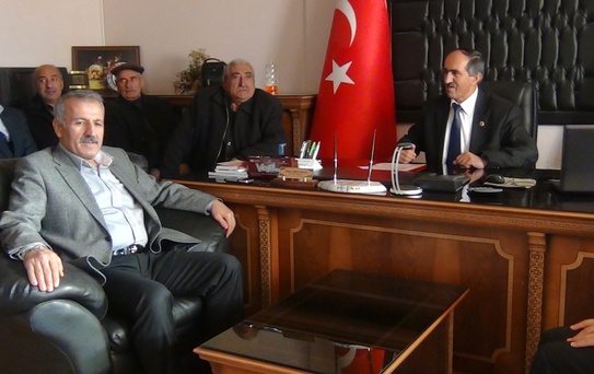 AK Parti Malatya Milletvekili Mustafa Şahin, Şahnahan'ı Ziyaret Etti