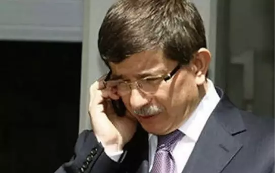 Dışişleri Bakanı Davutoğlu'nun Telefon Trafiği