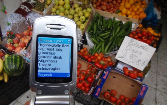 Batmanlı Manav Sms ile Sipariş Alıyor