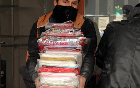 İşyerinde Yangın Çıkan Kadın Ağladı