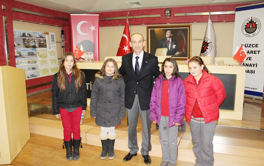 Öğrenciler Ticaret Odasını Ziyaret Etti