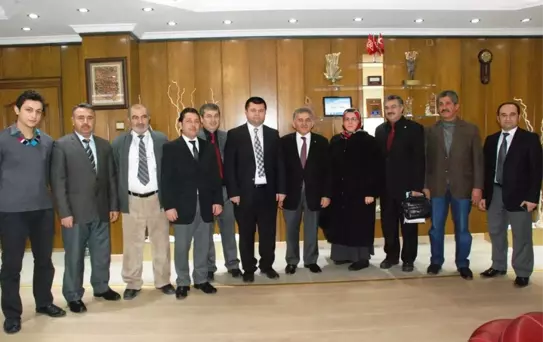 Kayseri İmam Hatip Mezunları Derneği'nden Melikgazi Belediyesine Ziyaret