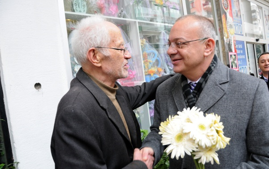 Başkan'dan Esnaf Gezisi